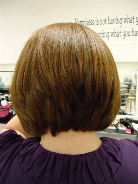 Short Bob Hairstyle From The Back View Graduated Bob Hairstyles Back