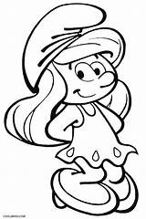 Smurf Smurfs Coloring Pages Printable Cartoon Kids Choose Board Book Print sketch template