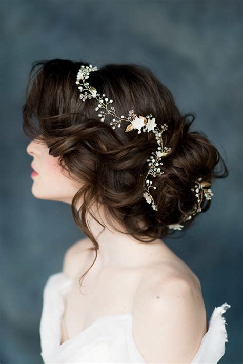 wedding hair vines worth obsessing    emmaline bride
