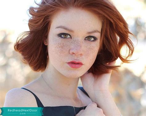 a freckle for your thoughts redhead next door photo gallery