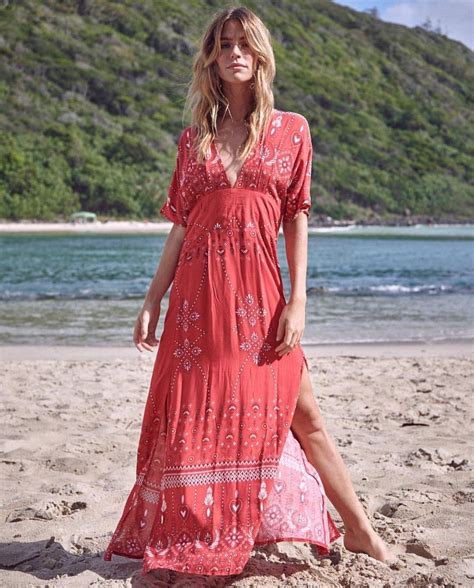 Bohemian Maxi Dress Style Maxi Dress Blouse Dress Beach Dresses