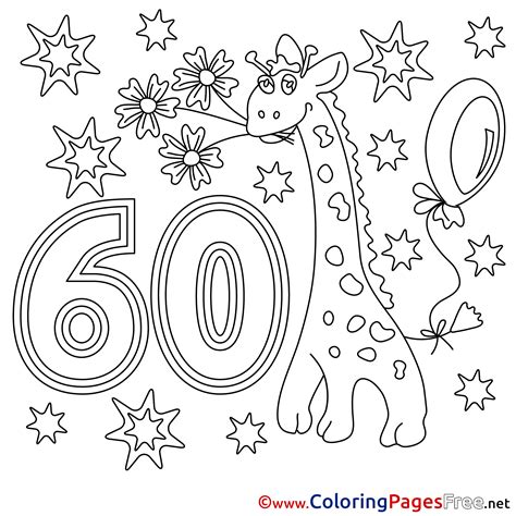 years printable happy birthday coloring sheets