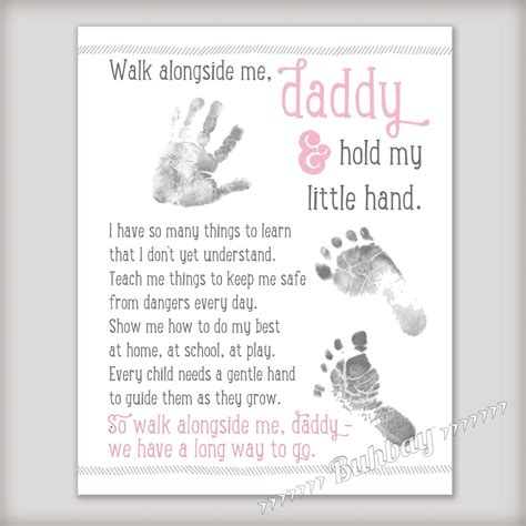 walk   daddy poem keepsake google search fathers day crafts