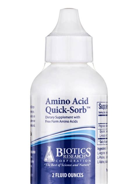 Amino Acid Quick Sorb 2 Fl Oz