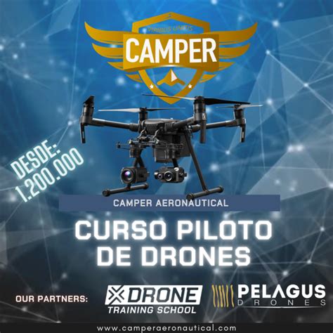 curso piloto rpas drones piloto  experiencia dronred