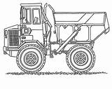 Coloring Digger Truck Dump Monster Size Colorluna sketch template