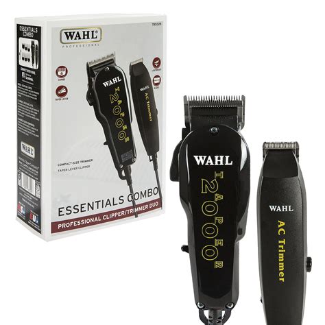 wahl professional essentials combo  features  taper  clipper  walmartcom