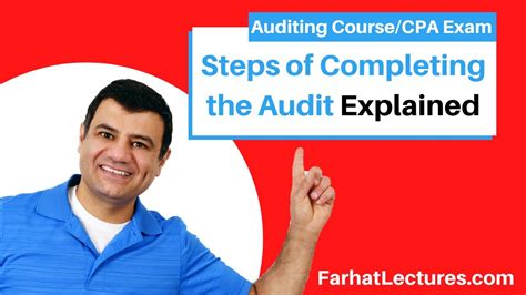 Completing The Audit Presentation And Disclosures Auditing And