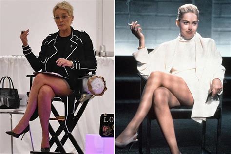 Sharon Stone Takes Fans Back To 1992 — As She Mimics Her Iconic Basic