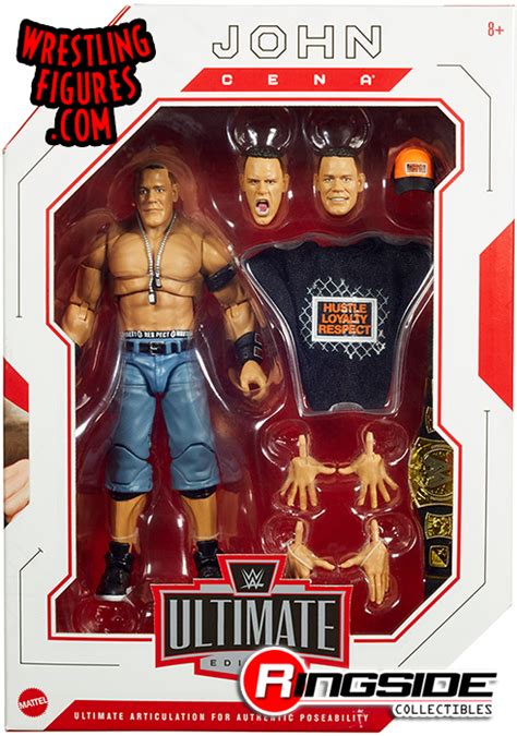 john cena wwe ultimate edition  toy wrestling action figures  mattel