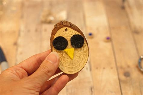 rustic wood owl ornament factory direct craft blog