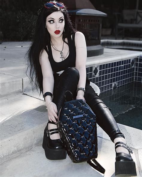 kristiana gothic fashion goth fashion hot goth girls
