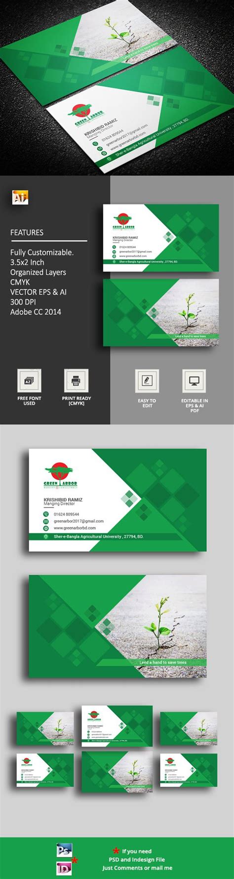 agricultural business card business card template psd business cards cards