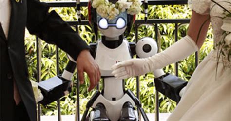 i robot now pronounce you man and wife cbs news