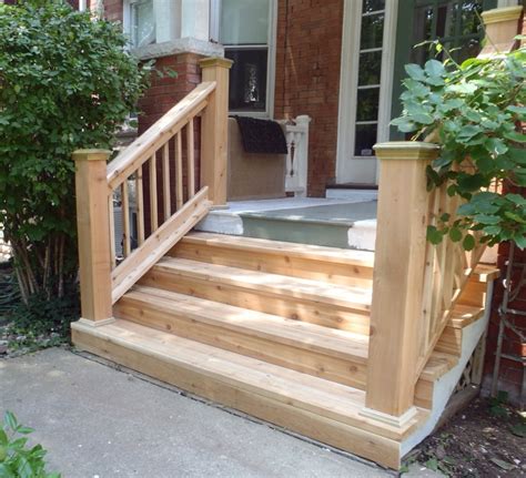 wood porch  stone steps home design ideas