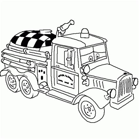 firetruck  transportation  printable coloring pages