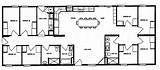 Bunkhouse House Plans Bunk Floor Plan Room Cabin Drawing Small Houses Kids Large Guest Rooms Bedroom Lake Family Homes Bath sketch template