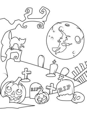 kids  funcom  coloring pages  halloween kids