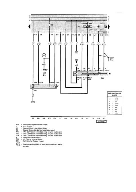 mk golf wiring diagram   gambrco