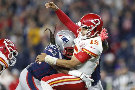 patriots  welcomed kansas city chiefs quarterback patrick