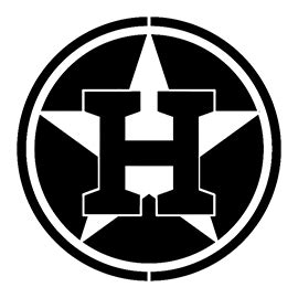 mlb houston astros logo stencil  stencil gallery
