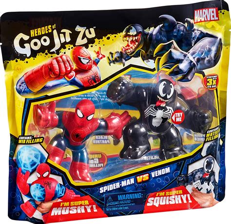 paquete marvel   licencia de heroes  goo jit zu spider man