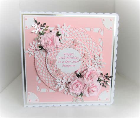 pink birthday card xinch  box