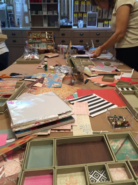 table  filed  spark creativity   scrapbox miniatures workshop   thomas fine