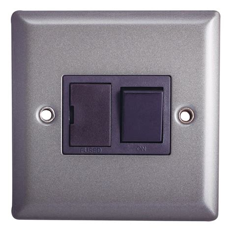 holder  single pewter effect switch departments diy  bq