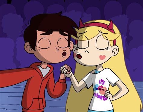 Marco And Star Almost Kiss In A Promo By Deaf Machbot On
