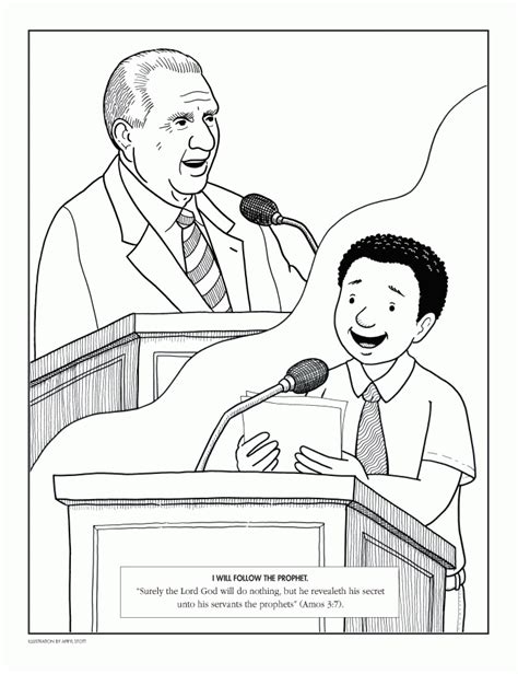lds friend coloring pages coloring home