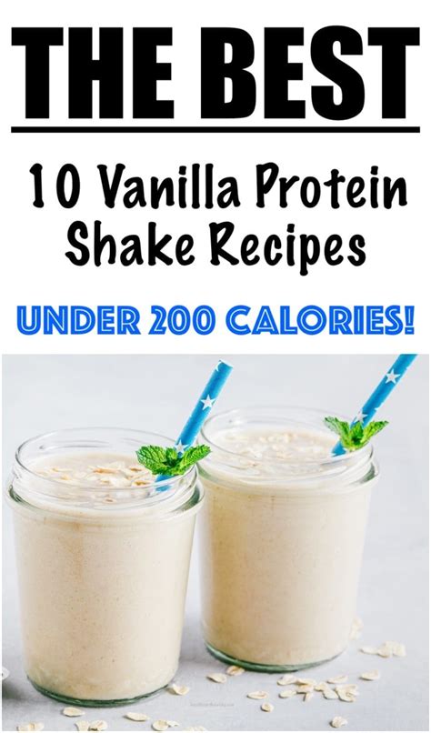 10 Best Vanilla Protein Shakes
