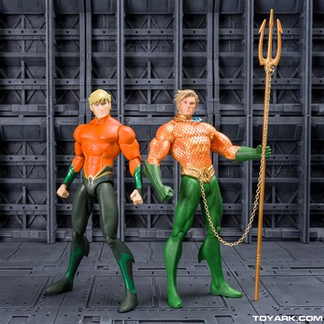 Aquaman And Mera Dc Collectibles Justice League Throne Of