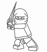 Kids Ninjago Swords Comodesenharbemfeito Momjunction Nunchucks Desenhar sketch template