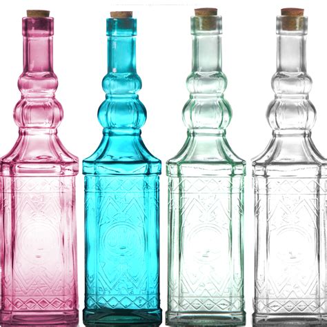 deko flaschen   farben glasflaschen schnapsflaschen likoerflaschen