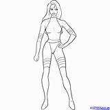 Body Superhero Getdrawings sketch template