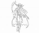 Magus Coloring sketch template