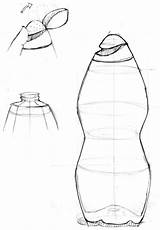 Bottle Water Drawing Industrial Sketch Coroflot Duke Lauren Getdrawings Concept sketch template