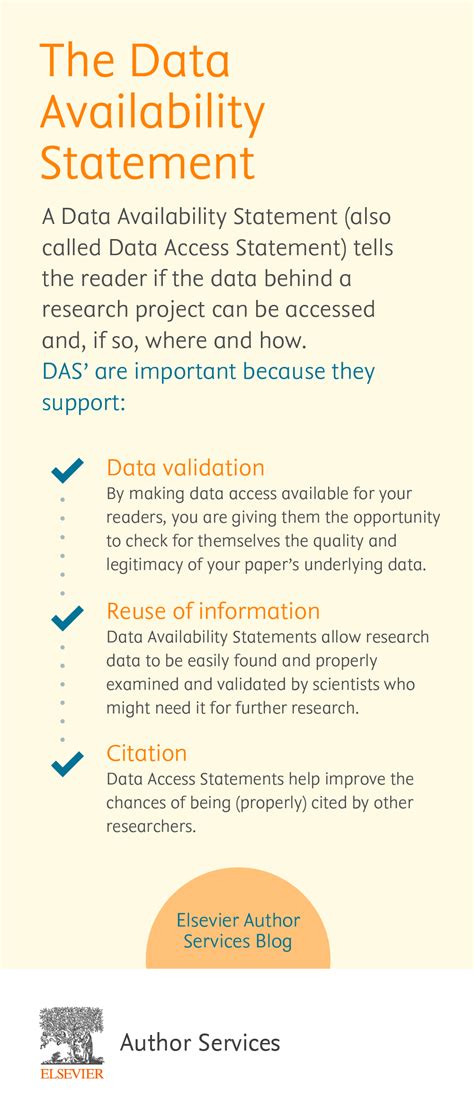 data availability statement elsevier language services