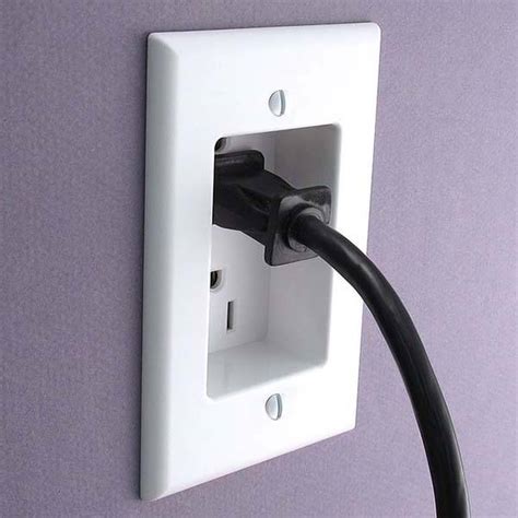 leviton recessed power outlet  indtallation  wall units