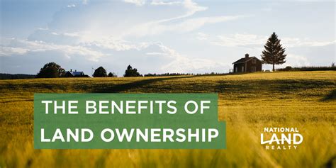 benefits  land ownership