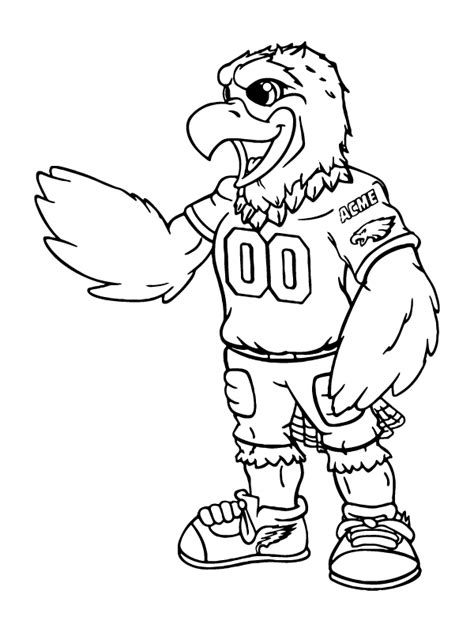 philadelphia eagles helmet coloring page  printable coloring