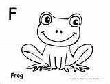 Coloring Letter Cleverlearner Writing Sheet Sheets Activities Colouring Alphabet Frog Available Other sketch template