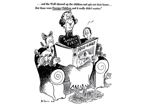 dr seuss and wwii analyzing political cartoons the national wwii