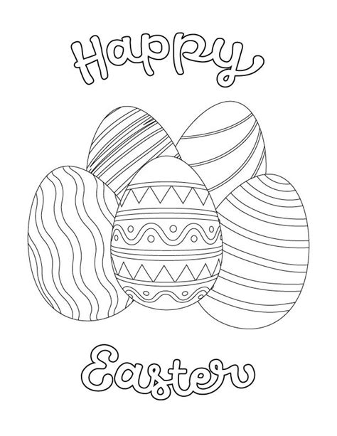 easter printable coloring pages  kids easter colouring