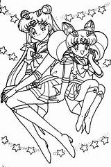 Usagi Tsukino Sailor sketch template