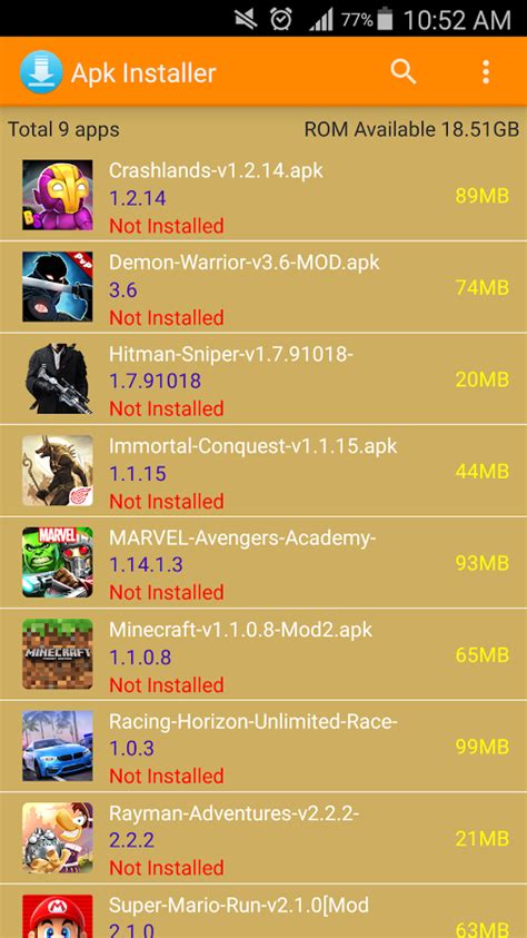 apk installer android apps  google play