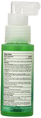 passion lubes oral throat desensitizing spray 2 ounce