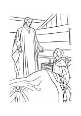 Coloring Joseph Smith Pages Lds Moroni Appears Room His Printable Angel Choose Board Supercoloring sketch template