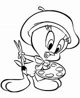Coloring Tweety Books Colouring Pages Printable Topcoloringpages Print Artist sketch template